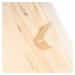 MeowBaby Dětská dřevěná skluzavka a lezecká stěna 2v1: bílá