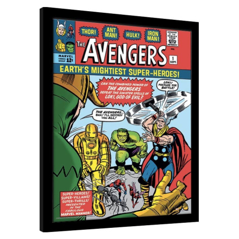 Obraz na zeď - Marvel Comics - Avengers vs Loki Pyramid