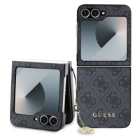 Guess 4G Charm kryt Samsung Galaxy Z Flip 6 šedý