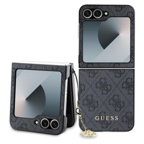 Guess 4G Charm kryt Samsung Galaxy Z Flip 6 šedý