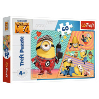 TREFL - Puzzle 60 - Šťastní Mimoni / Universal Despicable Me 4