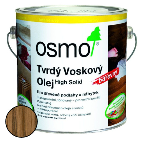 Olej tvrdý voskový Osmo 3073 hnědá zem 2,5 l AU-MEX