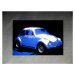 Ručně malovaný POP Art VW Beetle 1 dílný 100x70cm