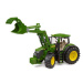 Bruder Traktor JOHN DEERE 7R 350 + čelní nakladač