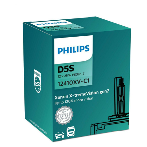 Philips D5S 12V 25W PK32d-7 X-tremeVision Gen2 1ks 12410XV+C1