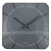 Hodiny NEXTIME 3173 Michael Dome Grey 35cm