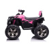 mamido  Dětská elektrická čtyřkolka ATV Power 4x4 růžová