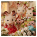 Sylvanian family Rodina ''chocolate'' králíků, nová