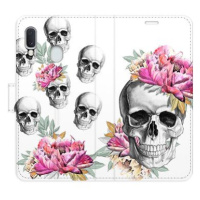 iSaprio flip pouzdro Crazy Skull pro Samsung Galaxy A20e