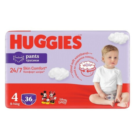 HUGGIES Pants Jumbo 4 9-14kg 36ks