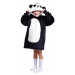 Cozy Noxxiez CH306 Panda - hřejivá televizní mikinová deka s kapucí pro děti 3 - 6 let