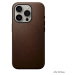 Nomad Modern Leather Case, brown - iPhone 15 Pro (NM01614685) Hnědá