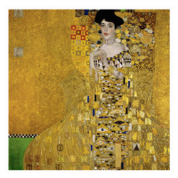 Obrazová reprodukce Portrait of Adele Bloch-Bauer (Gold Portrait) - Gustav Klimt, 40x40 cm