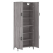 vidaXL Skříň highboard šedá sonoma 69,5 x 34 x 180 cm kompozitní dřevo