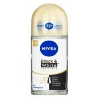 Nivea Black & White Invisible Silky Smooth kuličkový antiperspirant 50 ml