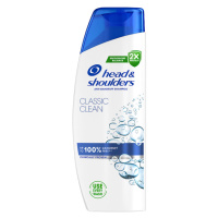Head & Shoulders Classic Clean Šampon proti Lupům 250 ml Každodenní Použití. Pocit Čistoty