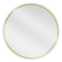 MEXEN Loft zrcadlo 65 cm, zlatý rám 9850-065-065-000-50