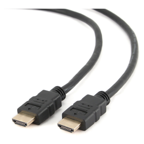 Kabel CABLEXPERT CC-HDMI4-15 HDMI-HDMI 4,5m, 1.4, M/M stíněný, zlacené kontakty, černý