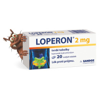 Loperon 2 mg tvrdé tobolky, 20 kapslí