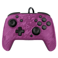 PDP Faceoff Deluxe+ Audio Controller Camo Purple (Switch)