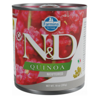 Konzerva N&D Quinoa Dog Neutered 285g