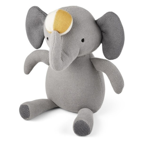 NUUROO - Fille Pletená Hračka Elephant Grey