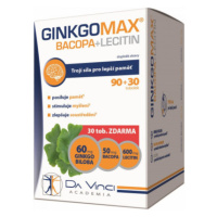 GinkgoMAX+Bacopa+Lecitin Da Vinci Academia tob.90+30