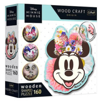 Trefl Wood Craft Origin puzzle Stylová Minnie 160 dílků