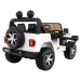 mamido  Elektrické autíčko Jeep Wrangler Rubicon 4x4 bílé