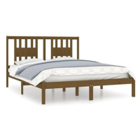Rám postele medově hnědý masivní borovice 140 × 200 cm, 3104066