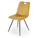 Jídelní židle SCK-521 hořčicová