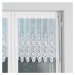 Dekorační metrážová vitrážová záclona JULIA bílá výška 70 cm MyBestHome Cena záclony je uvedena 
