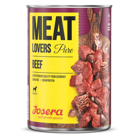 Josera Meat Lovers Pure Beef 6 × 400 g