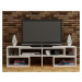 Kalune Design TV stolek CARE 137 cm bílý