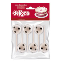 Zápich do dortu, nebo cupcakes - fotbalové míče - Dekora