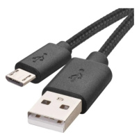 USB kabel EMOS USB 2.0 A/M-MICRO B/M 2m černá SM7008BL