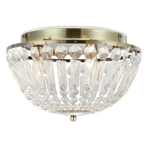 MAR 109031 Estelle kříšťálové stropní svítidlo mosazné - Markslöjd