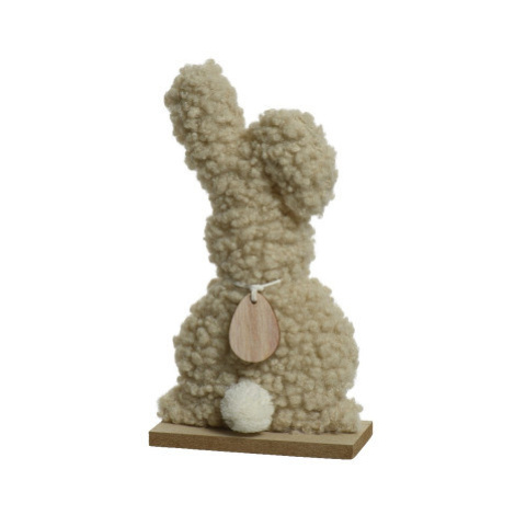 Velikonoční dekorace Plyšový zajíc, béžový Asko