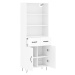 vidaXL Skříň highboard bílá 69,5 x 34 x 180 cm kompozitní dřevo