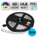 LED21 LED pásek RGB+CW studená bílá 5m 14,4W/m 60LED/m voděodolný