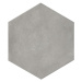 Obklad Cir Materia Prima grey vetiver 24x27,7 cm lesk 1069779