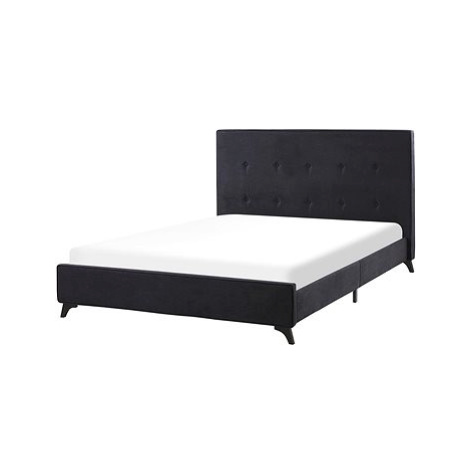 BELIANI postel AMBASSADOR 140 × 200 cm, černá