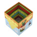 Trefl Kubus pyramida farma skládanka hranatá karton 10ks v krabici 15x14x14cm 12m+