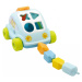 SMOBY Cotoons Baby auto vkládačka autíčko vkládací telefon tahací 2 barvy