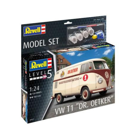 ModelSet auto 67677 - VW T1 "Dr. Oetker" (1:24) Revell