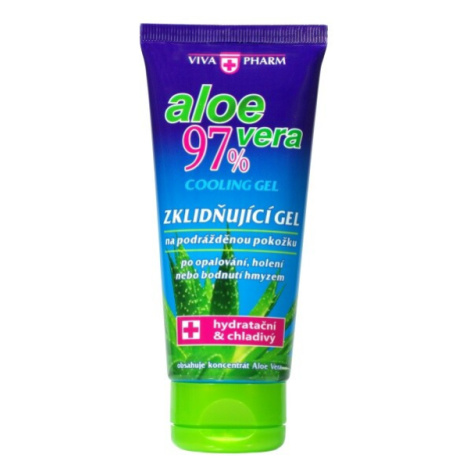 VivaPharm Aloe Vera 97% zklidňující gel 100ml VIVACO