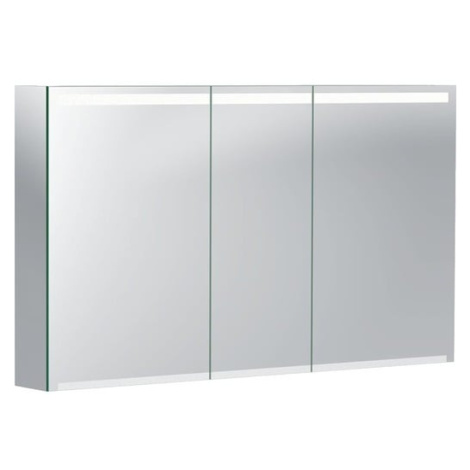 Geberit Option zrcadlová skříňka s osvětlením a troje dvířka 120x70 cm 500.207.00.1