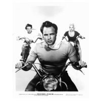 Fotografie Mary Murphy and Marlon Brando In 'The Wild One', Archive Photos, 30 × 40 cm