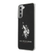 US Polo pouzdro na Samsung Galaxy S21 PLUS Black Shiny Big Logo