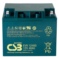 Záložní akumulátor CSB EVX12400i 12V, 40Ah, 400A